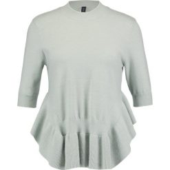 T-shirty damskie: YAS YASSKY Tshirt z nadrukiem sky gray