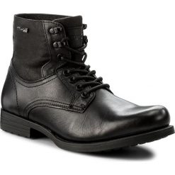 Kozaki KAZAR - Tadeu 31049-07-00 Czarny. Czarne buty zimowe męskie Kazar, z materiału, na sznurówki. W wyprzedaży za 339,00 zł.