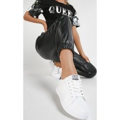Biało-Czarne Trampki Tune of Love. Białe buty sportowe damskie Renee, bez wzorów, sportowe. Za 79,99 zł.
