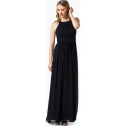 Marie Lund - Damska sukienka wieczorowa, niebieski. Niebieskie sukienki damskie Marie Lund, bez wzorów, z szyfonu, eleganckie, bez kołnierzyka, bez rękawów. Za 649,95 zł.
