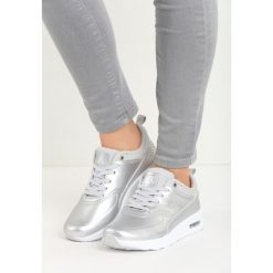 Buty sportowe damskie: Srebrne Buty Sportowe Ivens