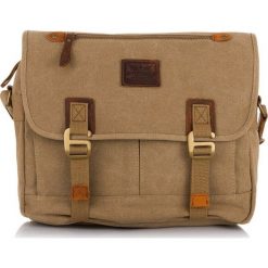 TORBA MĘSKA LISTONOSZKA NA RAMIĘ VINTAGE. Brązowe torby męskie skórzane producent niezdefiniowany, w paski, ze skóry, vintage, na ramię. Za 139,00 zł.