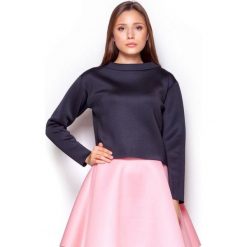 Figl Bluzka damska M341 black, czarny, L. Czarne bluzki damskie FIGL, m, bez wzorów, z poliesteru, bez kołnierzyka, bez rękawów. W wyprzedaży za 178,00 zł.