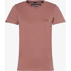 Superdry - T-shirt damski, różowy. Różowe t-shirty damskie Superdry, xxl, z nadrukiem, z bawełny, bez kołnierzyka. Za 59,95 zł.