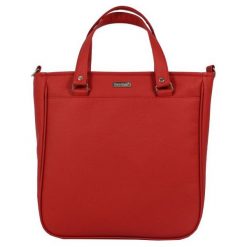 Dara Bags Torebka Simply Suzy Big No.13. Różowe torebki klasyczne damskie marki Dara Bags, w paski, na ramię. W wyprzedaży za 284,00 zł.