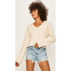 Scotch & Soda - Sweter. Białe swetry damskie Scotch & Soda, s, bez wzorów, z bawełny, bez rękawów, bez kaptura. W wyprzedaży za 379,90 zł.