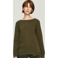 Bluza z raglanowymi rękawami - Khaki. Brązowe bluzy damskie marki Sinsay, l. Za 29,99 zł.