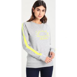 Bluzy damskie: Amorph Berlin PRINT SHINE STRIPES Bluza grey/yellow