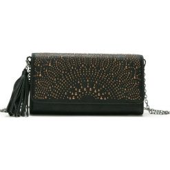 Desigual torebka damska czarny Passion. Czarne torebki klasyczne damskie Desigual, bez wzorów, bez dodatków. W wyprzedaży za 199,00 zł.