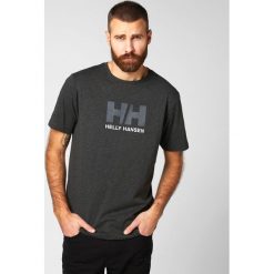 Helly Hansen Koszulka Szary. Szare koszulki męskie Helly Hansen, s, z haftami, z bawełny, bez kołnierzyka, z krótkim rękawem, krótkie. Za 137,95 zł.