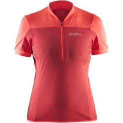 Craft Koszulka Rowerowa Motion Pink M. Różowe topy sportowe damskie do fitnessu Craft, m. W wyprzedaży za 117,00 zł.