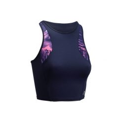 Odzież damska: Cropped top fitness cardio 500