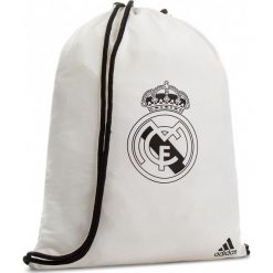 Plecak adidas - Real Gb CY5608 Cwhite/Black. Białe plecaki męskie Adidas, bez wzorów, z materiału, sportowe. Za 69,95 zł.