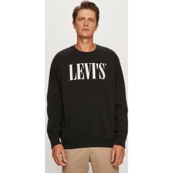 Levi's - Bluza. Czarne bluzy męskie Levi's®, s, z nadrukiem, z bawełny, z okrągłym kołnierzem, bez rękawów, bez kaptura. Za 279,90 zł.