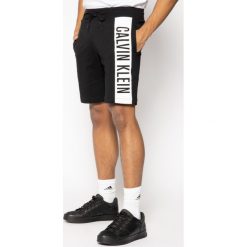 Szorty sportowe Calvin Klein Swimwear Jersey KM0KM00485. Szare spodenki sportowe męskie Calvin Klein Swimwear, m, bez wzorów, z bawełny, sportowe. Za 199,00 zł.