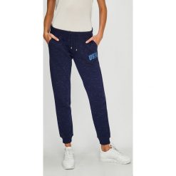 U.S. Polo - Spodnie. Niebieskie spodnie damskie U.S. Polo, s, bez wzorów, z bawełny, casualowe. W wyprzedaży za 159,90 zł.