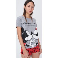 Piżama z Mickey Mouse - Jasny szary. Szare piżamy damskie Sinsay, s. Za 49,99 zł.