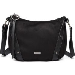 Tamaris torebka crossbody Alby Crossbody Bag S 3173192 czarna. Czarne torebki klasyczne damskie Tamaris, w paski, ze skóry, przez ramię, bez dodatków. Za 189,00 zł.