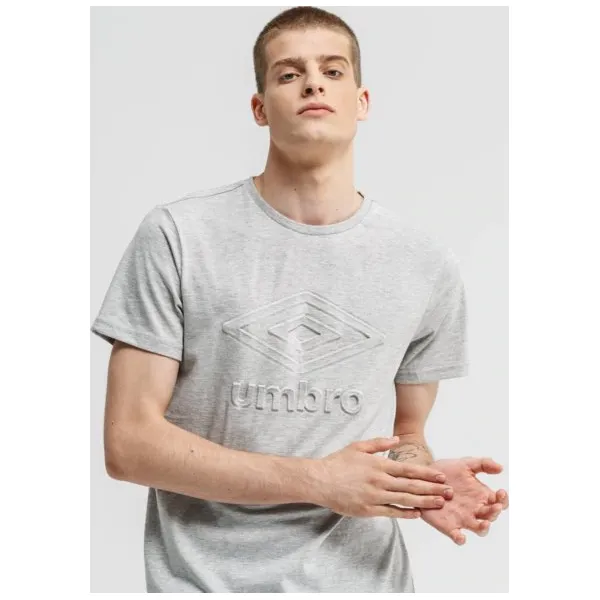 Umbro Koszulka Sean , szary, rozmiar XXL. Szare koszulki męskie Umbro, xxl, z aplikacjami, z bawełny, klasyczne, z klasycznym kołnierzykiem, bez rękawów. W wyprzedaży za 47,99 zł.