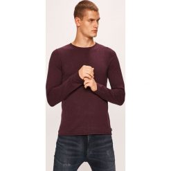 Jack & Jones - Sweter. Szare swetry męskie Jack & Jones, xl, bez wzorów, z bawełny, z okrągłym kołnierzem, bez kaptura. W wyprzedaży za 139,90 zł.