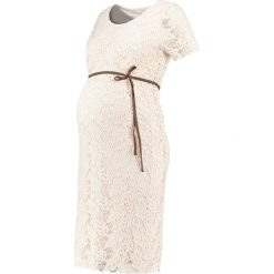 Noppies CELIA Sukienka etui light sand. Szare sukienki damskie marki Noppies, l, bez wzorów, z materiału, bez kołnierzyka, bez rękawów. W wyprzedaży za 356,30 zł.