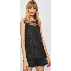 Medicine - Top Festival Boho. Szare bluzki damskie MEDICINE, s, z bawełny, boho, z okrągłym kołnierzem. W wyprzedaży za 59,90 zł.