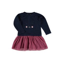 Sukienki niemowlęce: name it Girls Sukienka Siw dress blue