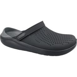 Crocs LiteRide Clog 204592-0DD klapki męskie czarne 45/46. Czarne klapki męskie Crocs, bez wzorów, z materiału. W wyprzedaży za 199,99 zł.