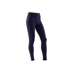 Legginsy do gimnastyki 100. Niebieskie legginsy damskie DOMYOS, s, z elastanu. Za 14,99 zł.