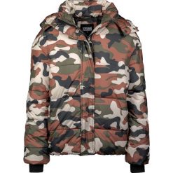 Urban Classics Ladies Boyfriend Camo Puffer Jacket Kurtka zimowa damska kamuflaż (Rusty Cano). Zielone kurtki damskie marki Urban Classics, na zimę, xl, bez wzorów, bez kaptura. Za 164,90 zł.
