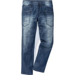 Jeansy męskie: Dżinsy Regular Fit Straight bonprix niebieski „stone used”
