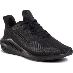 Buty adidas - Alphabounce 3 EG1391 Cblack/Cblack/Cblack. Czarne buty sportowe męskie Adidas, z tworzywa sztucznego, bez zapięcia, do biegania, adidas alphabounce. W wyprzedaży za 319,00 zł.