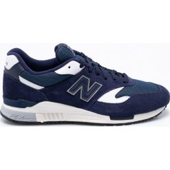 New Balance - Buty ML840AG. Niebieskie halówki męskie New Balance, z gumy, na sznurówki. W wyprzedaży za 359,90 zł.