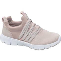 Sneakersy damskie Graceland fioletowe. Fioletowe sneakersy damskie Graceland, z materiału. Za 119,90 zł.