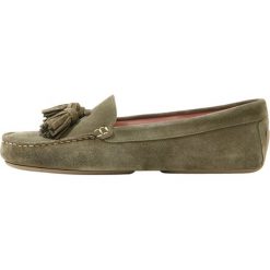Mokasyny damskie: Pretty Ballerinas MICROTINA CROSTINA Mokasyny olive