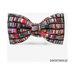 Muchy męskie: mucha BOOKWORM