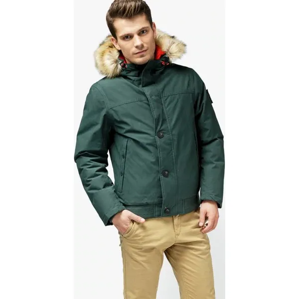 Timberland Kurtka Dv Scar Ridge Snorkel , zielony, rozmiar S. Zielone kurtki męskie Timberland, na zimę, s, bez wzorów, z bawełny, bez kaptura. W wyprzedaży za 783,99 zł.