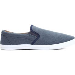 Niebieskie Slip On Erase. Niebieskie bez kategorii marki Born2be, z materiału. Za 44,99 zł.