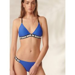 Stroje dwuczęściowe damskie: Bikini z taśmami – Fioletowy