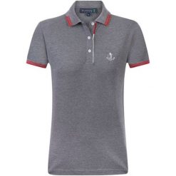 Sir Raymond Tailor Koszuka Polo Damska Banana L Szary. Szare koszulki damskie Sir Raymond Tailor, l, bez wzorów, bez rękawów. Za 76,00 zł.