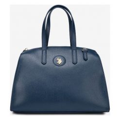 U.S. Polo Assn Jones Torebka Niebieski. Niebieskie torebki klasyczne damskie U.S. Polo Assn., w paski, z materiału, bez dodatków. Za 343,95 zł.