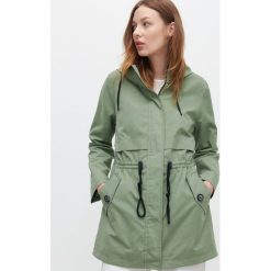 Parka z kapturem - Zielony. Zielone parki damskie Reserved, bez wzorów, z kapturem. Za 179,99 zł.