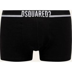 DSQUARED2 - Bokserki. Czarne bokserki męskie Dsquared2, xl, z nadrukiem, z elastanu. W wyprzedaży za 199,90 zł.