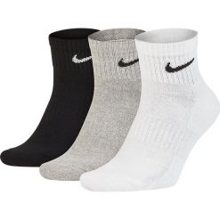 SKARPETY EVERYDAY CUSHIONED 3-PAK. Szare skarpetki męskie Nike, bez wzorów. Za 59,99 zł.