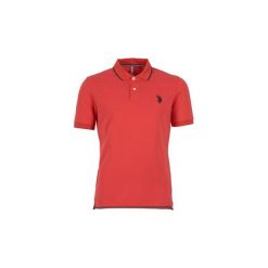 Koszulki polo z krótkim rękawem U.S Polo Assn. PERFORMANCE. Czerwone koszulki męskie U.S. Polo Assn., s, bez wzorów, z krótkim rękawem. Za 279,20 zł.