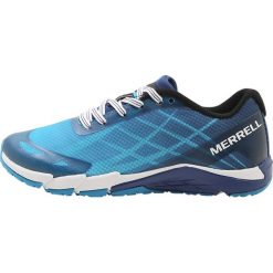 Merrell BOYS BARE ACCESS FLEX Obuwie do biegania neutralne blau. Niebieskie buty chłopięce sportowe Merrell, z tworzywa sztucznego, do biegania. Za 229,00 zł.
