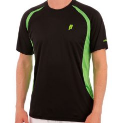 Koszulki sportowe męskie: PRINCE Koszulka Męska Crew M Bk/Gr r. XL (3M100079)