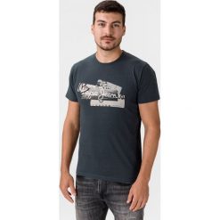 Pepe Jeans Bobby Koszulka Niebieski. Niebieskie podkoszulki męskie Pepe Jeans, xl, z nadrukiem, z bawełny, z krótkim rękawem. Za 180,95 zł.