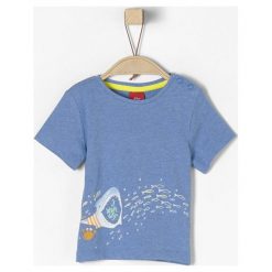 S.Oliver T-Shirt Chłopięcy 68 Niebieski. Niebieskie t-shirty chłopięce marki S.Oliver, z bawełny. Za 35,00 zł.
