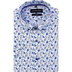 Koszula SANDRO KKBS000080. Niebieskie koszule męskie Giacomo Conti, na lato, m, bez wzorów, z bawełny, button down, z krótkim rękawem. Za 169,00 zł.